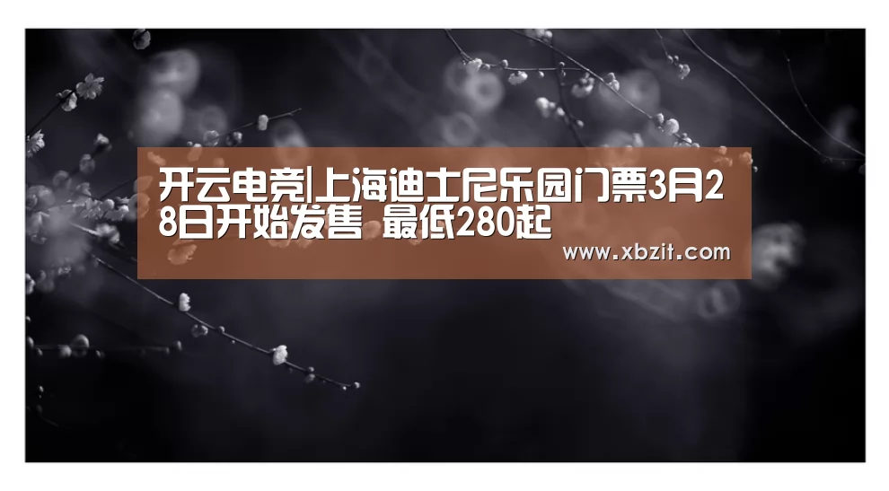 开云电竞|上海迪士尼乐园门票3月28日开始发售 最低280起(图4) 开云电竞官网
